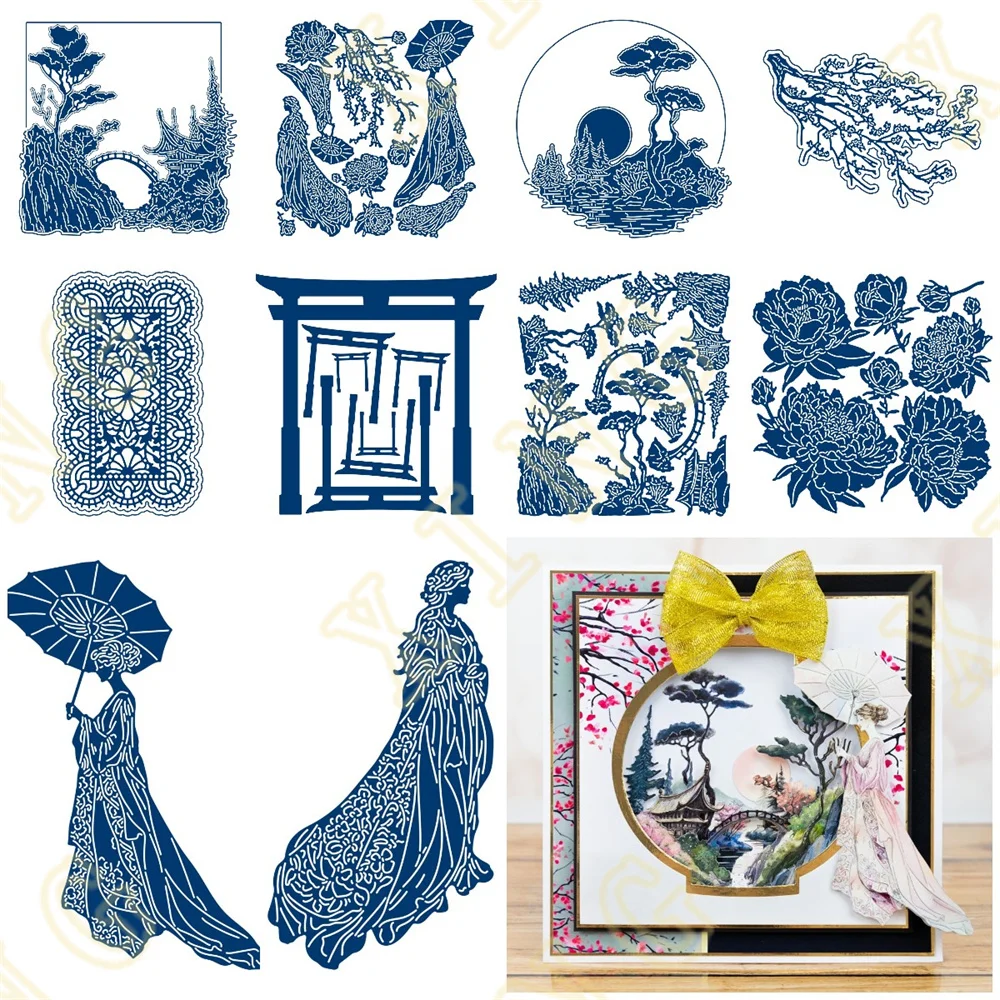 Beauties and Blooms Sakura Lace Metal Cutting Dies 2024 New Arrival Mold Decoration for Diy Scrapbook Paper Craft Knife Mould
Beauties and Blooms Sakura Lace Metal Cutting Dies 2024 New Arrival Mold Decoration for Diy Scrapbook Paper Craft Knife Mould