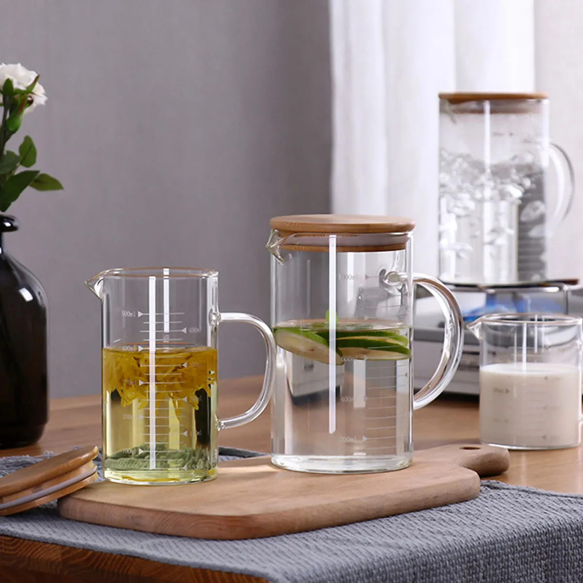 500 Ml Glass Measuring Cup Thickened Wide Mouth Easy Clean Portable H Suitable Parties Bars Kitchen Bartender Tools
500 Ml Glass Measuring Cup Thickened Wide Mouth Easy Clean Portable H Suitable Parties Bars Kitchen Bartender Tools