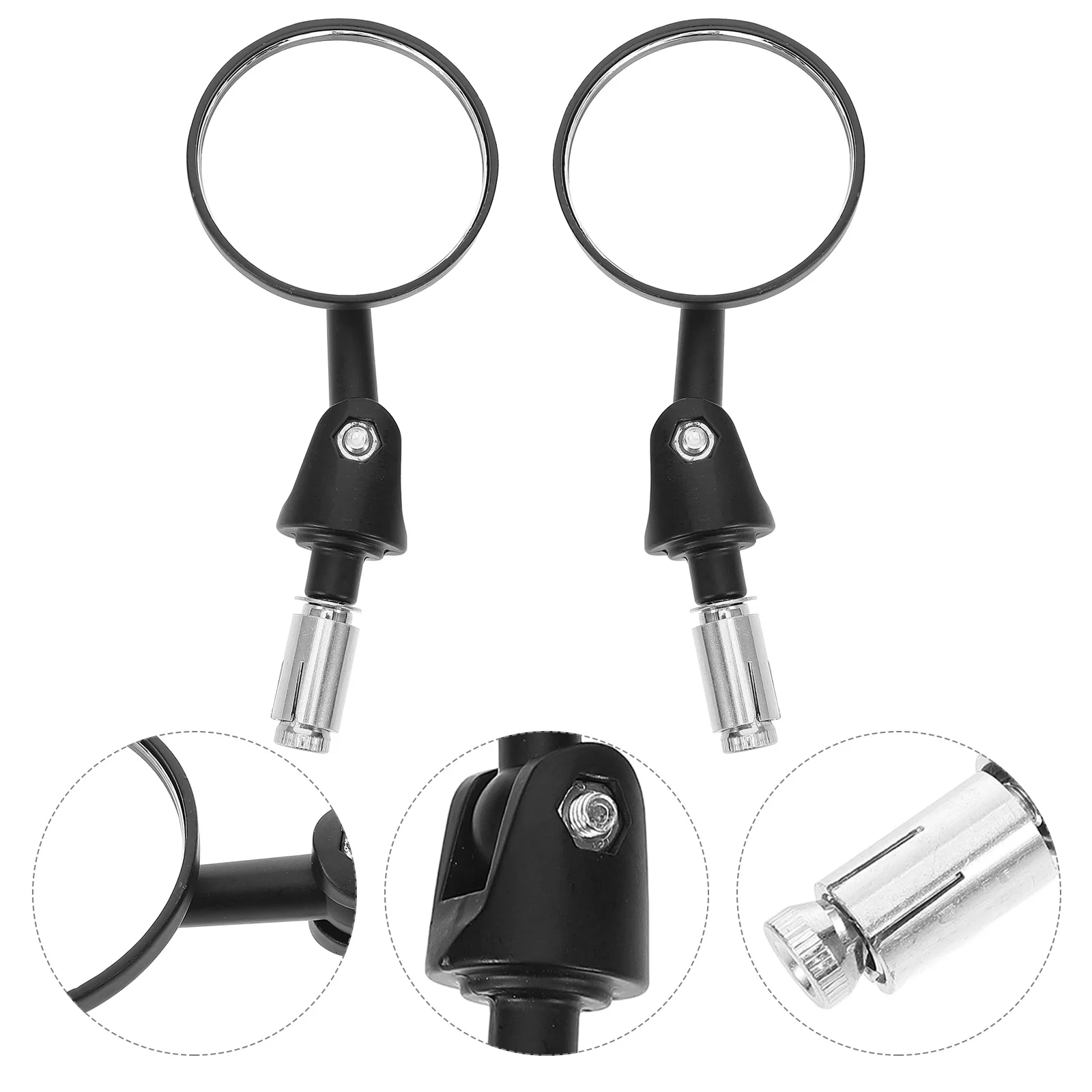 2pcs Screw On Rearview Mirror Motorcycle Thread Mounted Mirror Handlebar Rear View Mirrors
2pcs Screw On Rearview Mirror Motorcycle Thread Mounted Mirror Handlebar Rear View Mirrors