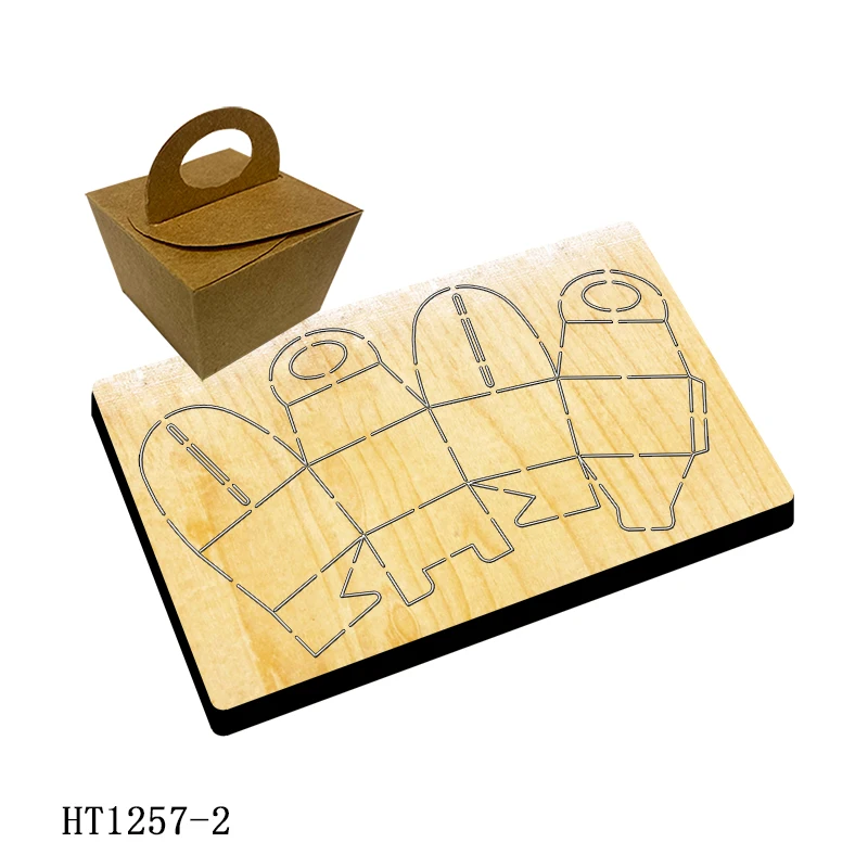 Candy box Cutting dies - New Die Cutting And Wooden Mold,HT1257 Suitable For Common Die Cutting Machines On The Market.
Candy box Cutting dies - New Die Cutting And Wooden Mold,HT1257 Suitable For Common Die Cutting Machines On The Market.