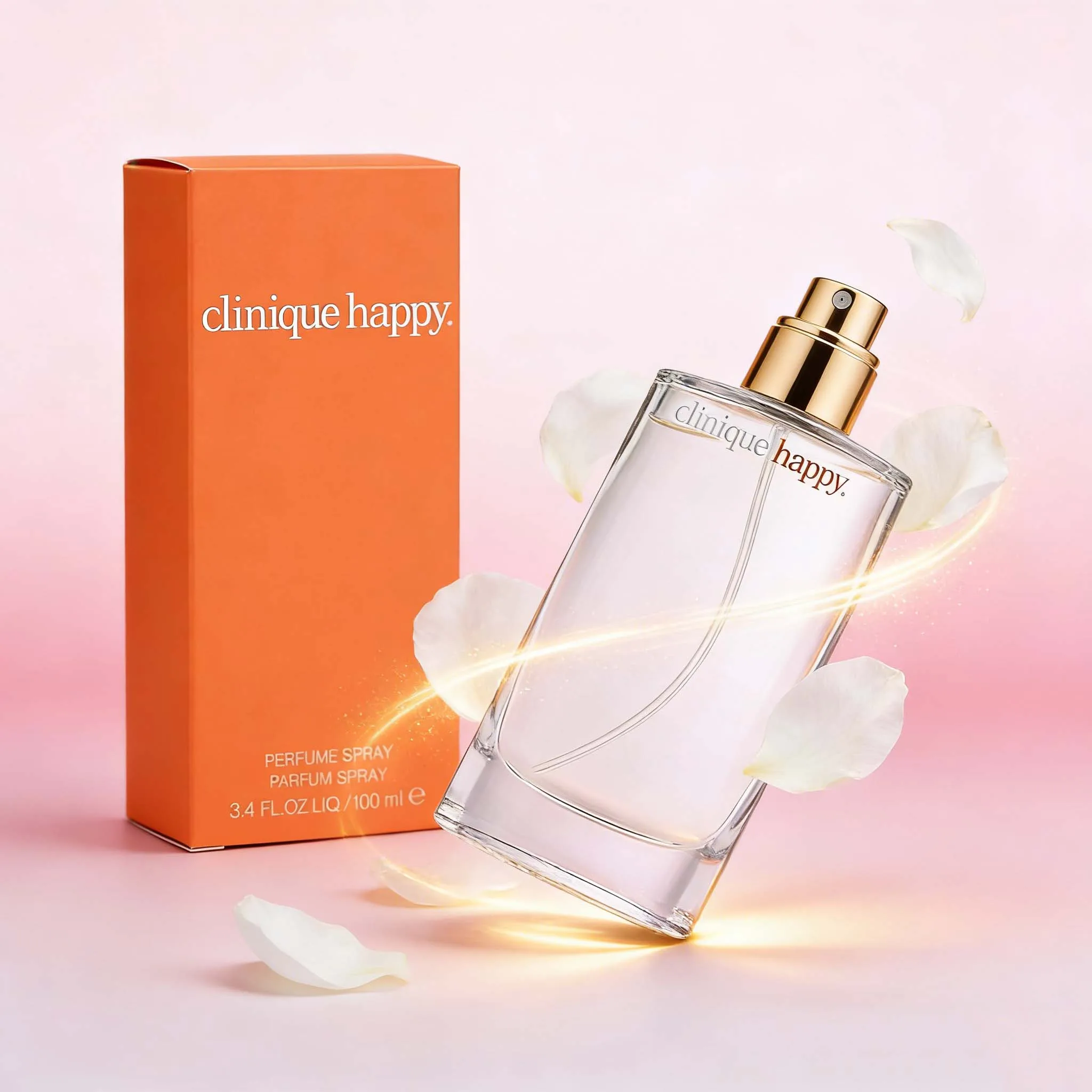 Clinique Happy Women's Perfume Spray - 100ml Fresh Long-Lasting Aroma for Versatile Daily Moments
Clinique Happy Women's Perfume Spray - 100ml Fresh Long-Lasting Aroma for Versatile Daily Moments