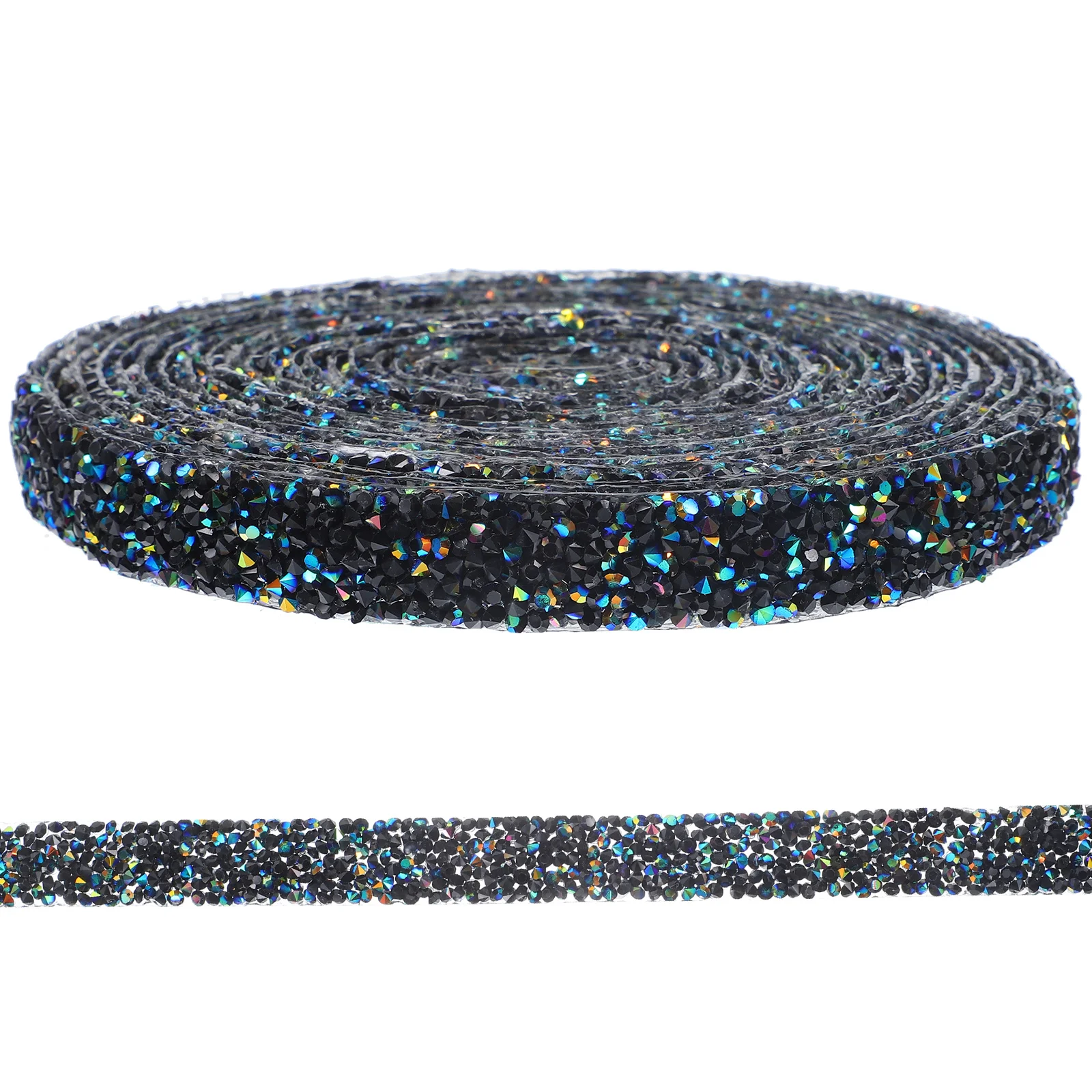 1 Roll Self-Adhesive Hot Fix Rhinestone Ribbon Sparkling Strip For Clothing Crafts Decor Diy Costumes Accessories Craft
1 Roll Self-Adhesive Hot Fix Rhinestone Ribbon Sparkling Strip For Clothing Crafts Decor Diy Costumes Accessories Craft