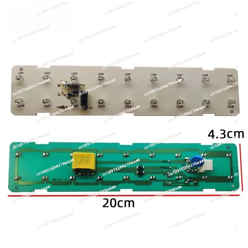Suitable for SC-316GWM 502410040002 AC 220V Refrigerator Lighting LED Light Board For Display Cabinet 216/276/316GWMQ SC-400GWM
Suitable for SC-316GWM 502410040002 AC 220V Refrigerator Lighting LED Light Board For Display Cabinet 216/276/316GWMQ SC-400GWM