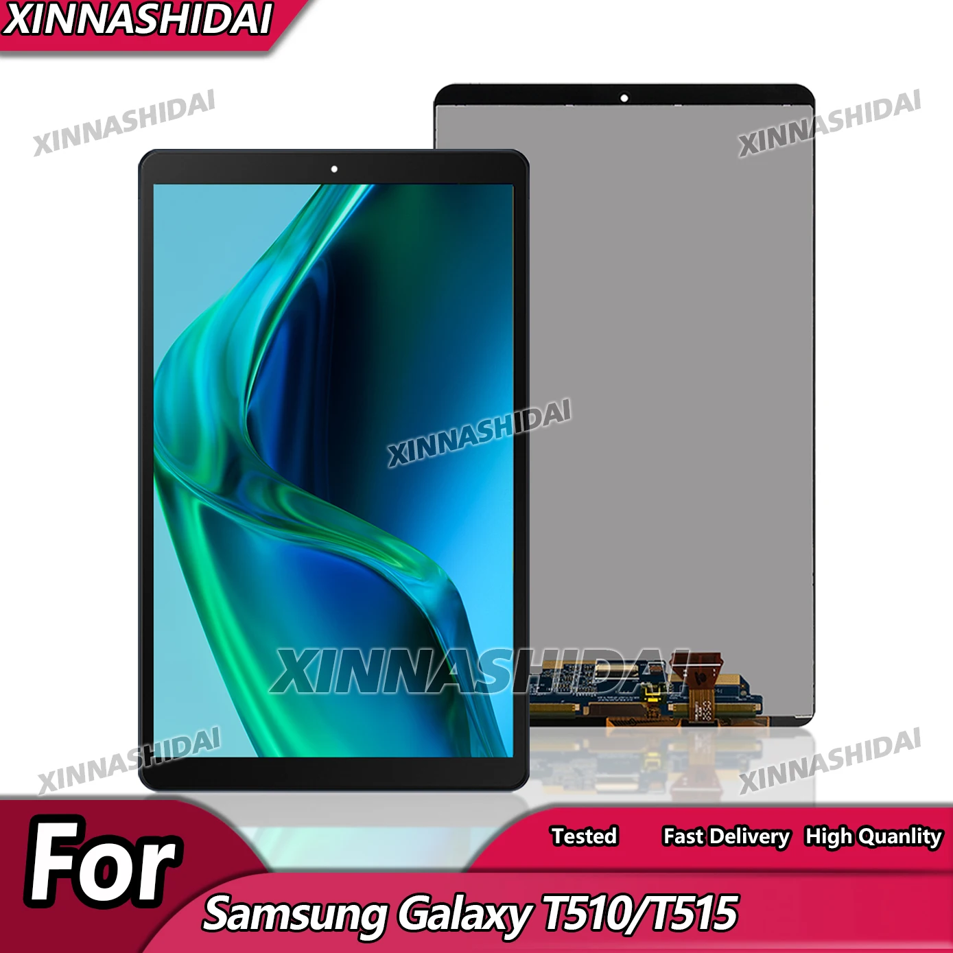 Высококачественный ЖК-дисплей для Samsung Galaxy Tab A 10,1 2019 T510 T515 SM-T510, сменный преобразователь сенсорного экрана в сборе
Высококачественный ЖК-дисплей для Samsung Galaxy Tab A 10,1 2019 T510 T515 SM-T510, сменный преобразователь сенсорного экрана в сборе