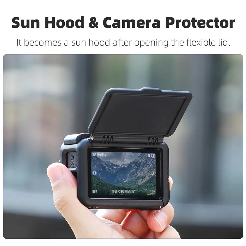 Sunnylife RIG For Action 5Pro/4/3 Extended Protective Case With Light Screen Protector Anti Drop Accessories For Action B2N2
Sunnylife RIG For Action 5Pro/4/3 Extended Protective Case With Light Screen Protector Anti Drop Accessories For Action B2N2