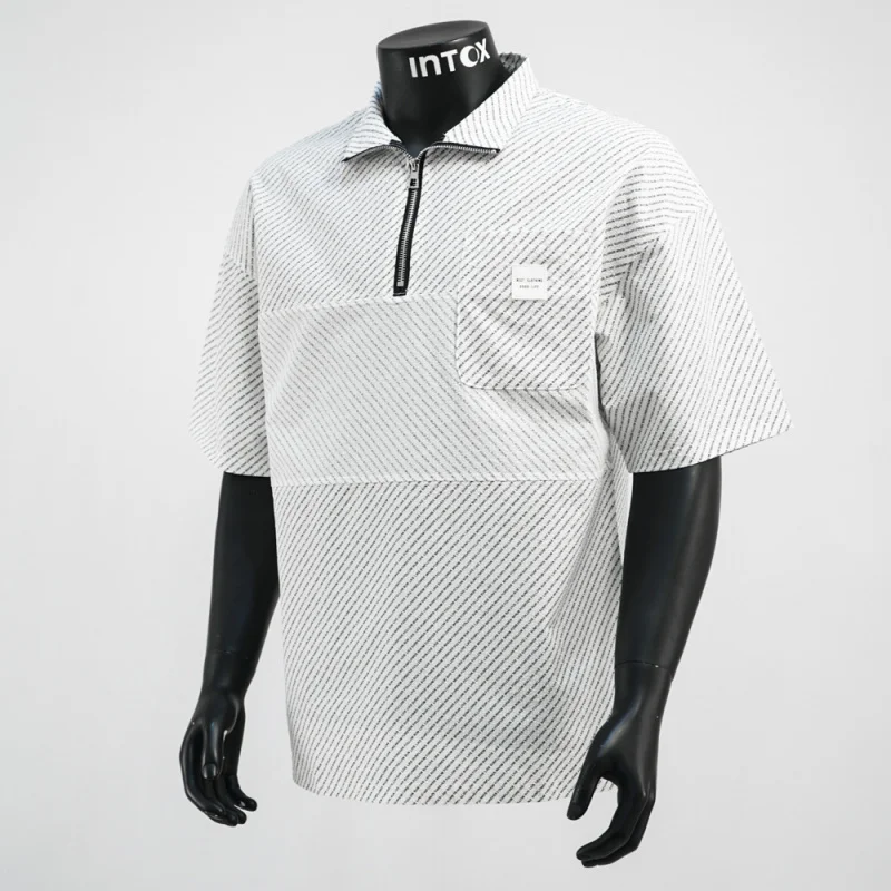 Breathable half zipper lapel shirt for men in summer, thin, casual, simple, versatile, fashionable short sleeved T-shirt
Breathable half zipper lapel shirt for men in summer, thin, casual, simple, versatile, fashionable short sleeved T-shirt