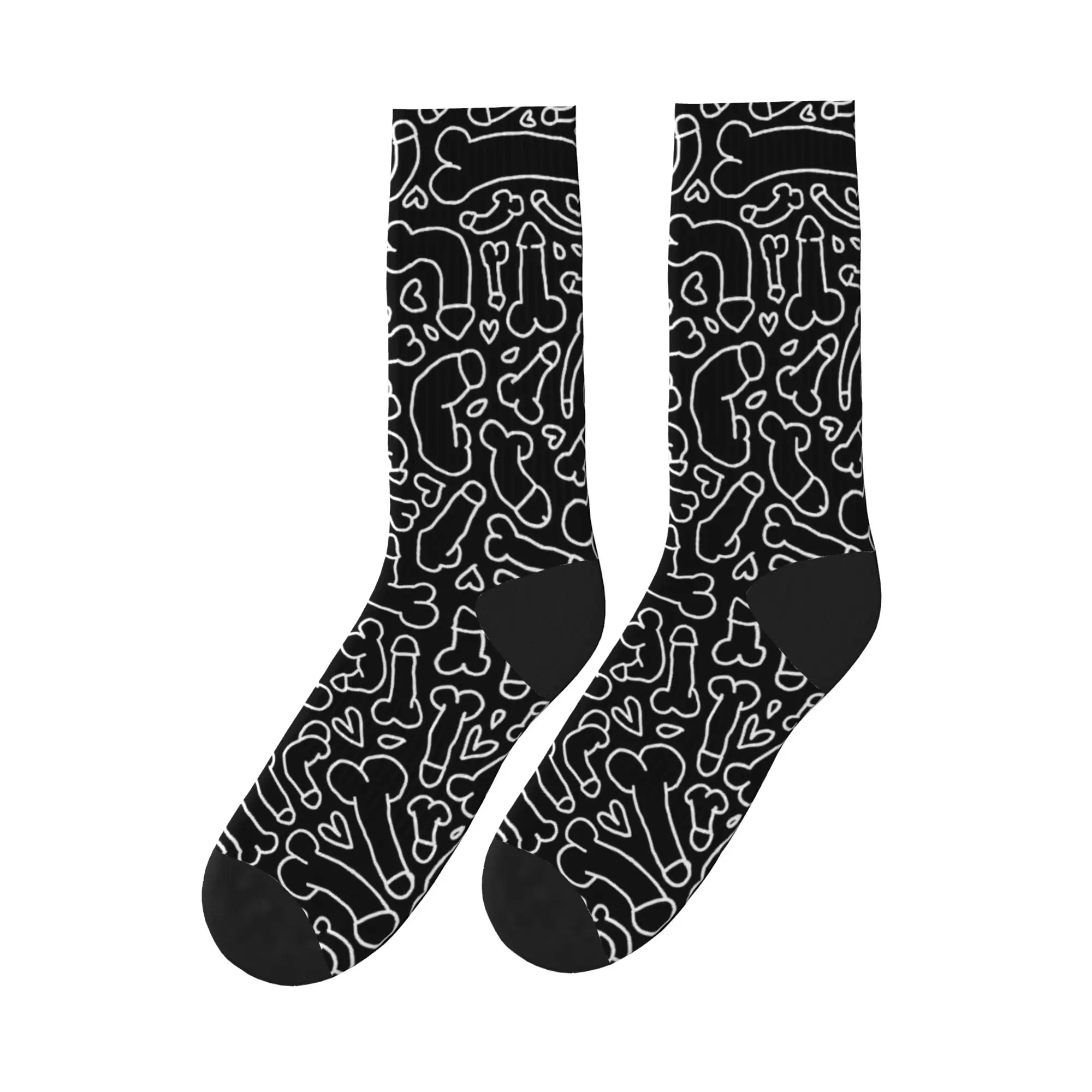 Dick Cock Black Lines Art Print Socks Winter Stockings Kawaii Men's Soft Breathable Socks Design Outdoor Anti Bacterial Socks
Dick Cock Black Lines Art Print Socks Winter Stockings Kawaii Men's Soft Breathable Socks Design Outdoor Anti Bacterial Socks