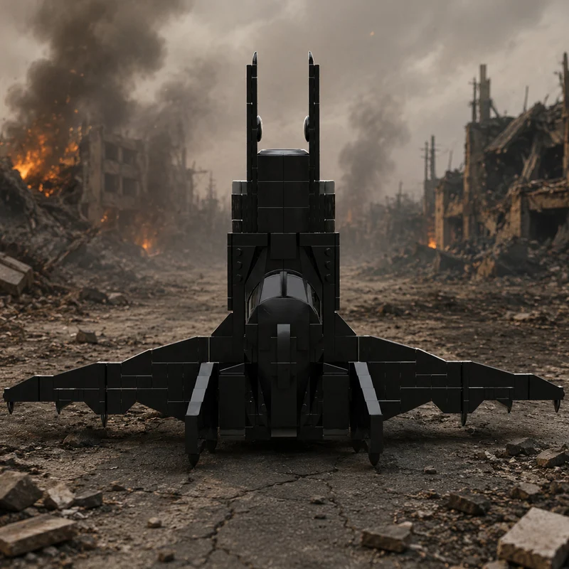 Dark Grey Stealth Fighter Model MOC Building Bricks War Equipment Modular Technology Gifts Holiday Assemble Children Toys Suit
Dark Grey Stealth Fighter Model MOC Building Bricks War Equipment Modular Technology Gifts Holiday Assemble Children Toys Suit