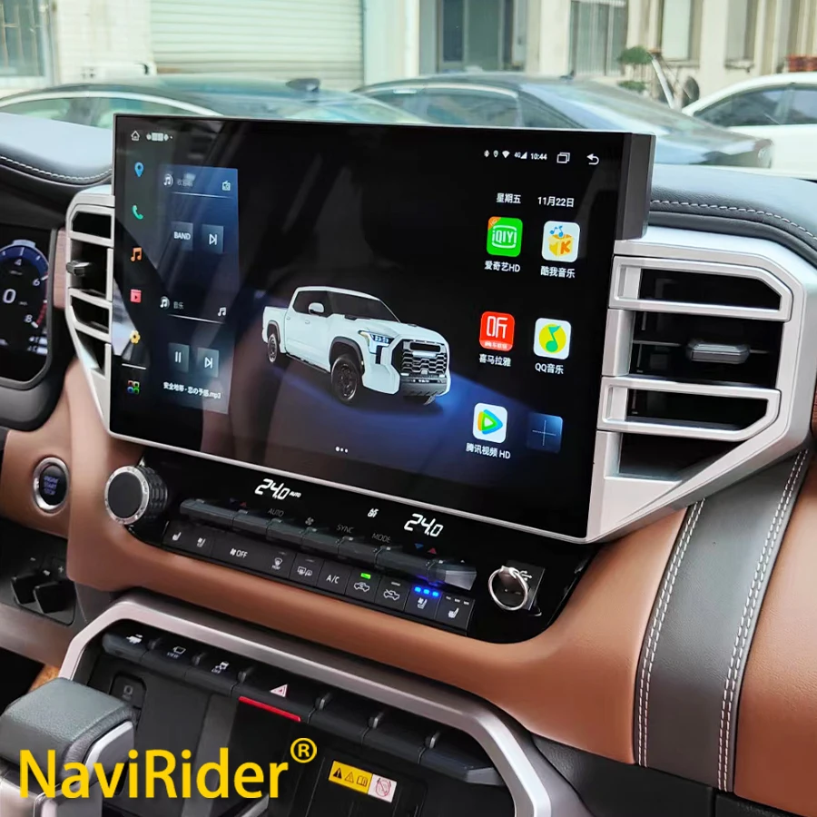 14.6" Android 13 QLED Screen Car Radio For Toyota Tundra 2020-2024 Sequoia CarPlay Stereo GPS Navigation Multimedia Video Player
14.6" Android 13 QLED Screen Car Radio For Toyota Tundra 2020-2024 Sequoia CarPlay Stereo GPS Navigation Multimedia Video Player