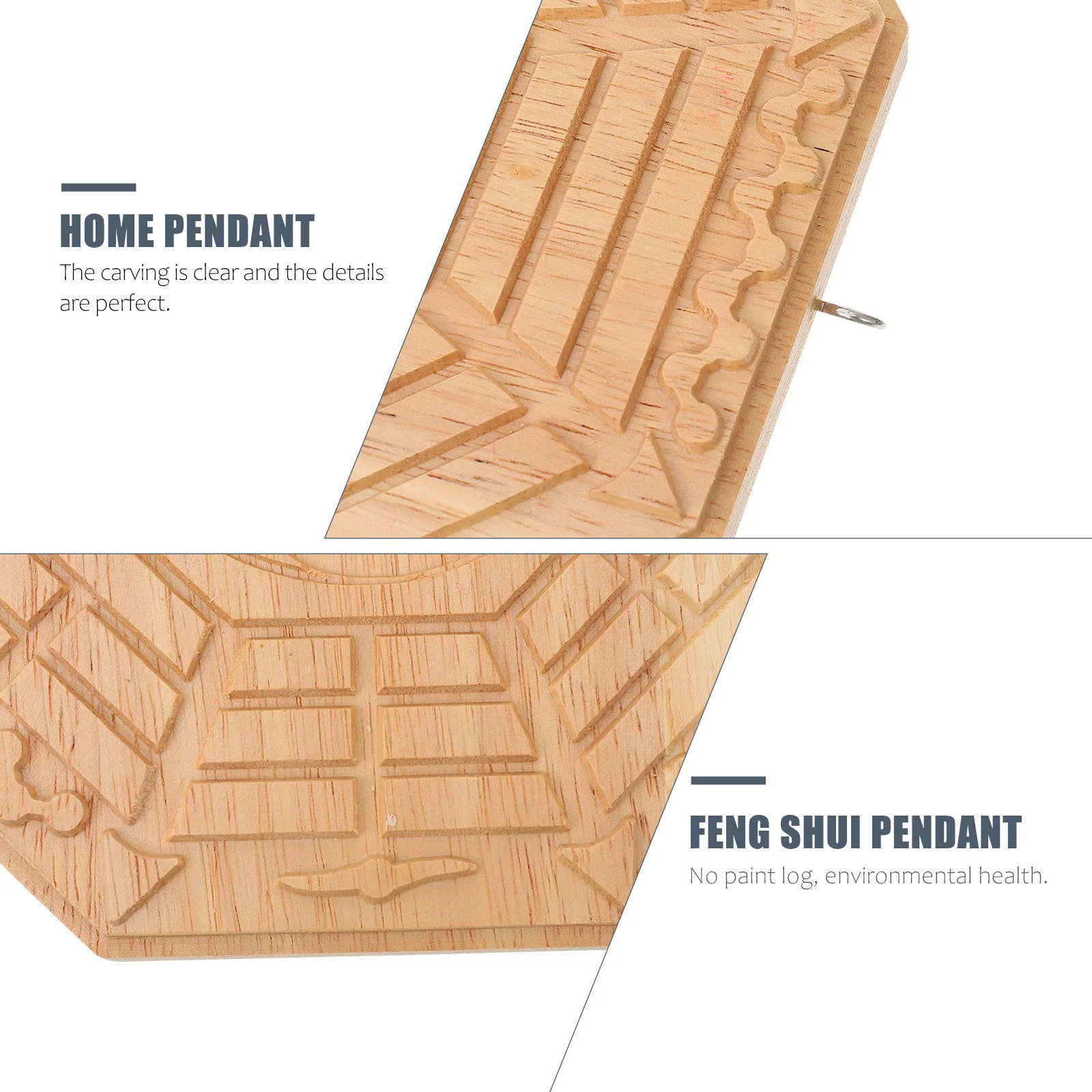 Unique Home Pendant Blessing Decor Wall Art Ornament Carving Pendant Feng Shui Ornament 
Unique Home Pendant Blessing Decor Wall Art Ornament Carving Pendant Feng Shui Ornament