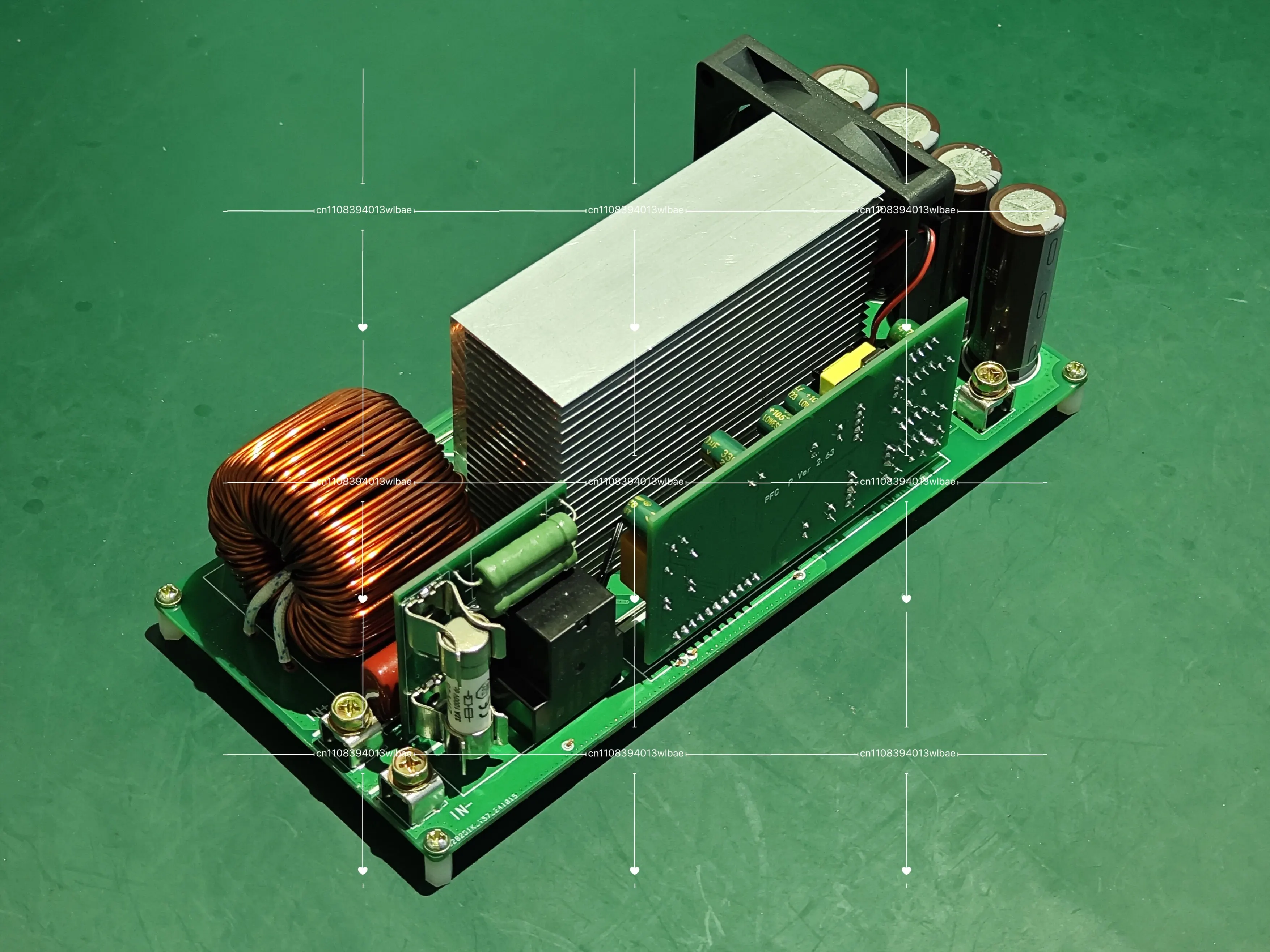 Boost module 5KW full power DC BOOST non isolated boost PFC module inverter front-end
Boost module 5KW full power DC BOOST non isolated boost PFC module inverter front-end