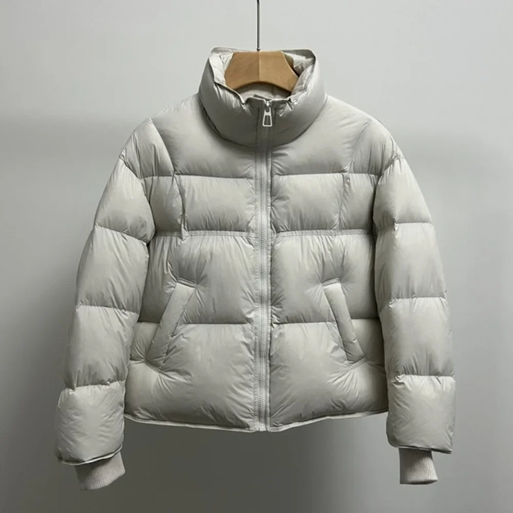 High Fluffy 90 White Duck Down Down Jacket for Women 2025 New Thickened Cloud Puff
High Fluffy 90 White Duck Down Down Jacket for Women 2025 New Thickened Cloud Puff