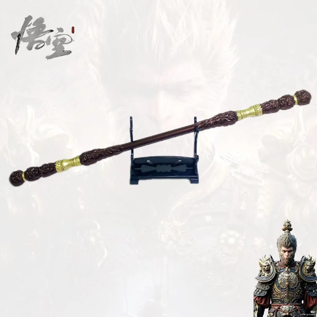Брелок-посох «Золотой жезл» из игры Black Myth Wukong, 12 дюймов, бронзово-золотой, с изысканной текстурой, высококачественный, подарок по мотивам китайской фэнтези-игры
Брелок-посох «Золотой жезл» из игры Black Myth Wukong, 12 дюймов, бронзово-золотой, с изысканной текстурой, высококачественный, подарок по мотивам китайской фэнтези-игры