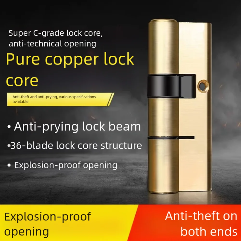 Латунный цилиндрический замок высокой безопасности с противоугонной конструкцией и огнестойкими функциями для внутренних наружных дверей
Латунный цилиндрический замок высокой безопасности с противоугонной конструкцией и огнестойкими функциями для внутренних наружных дверей