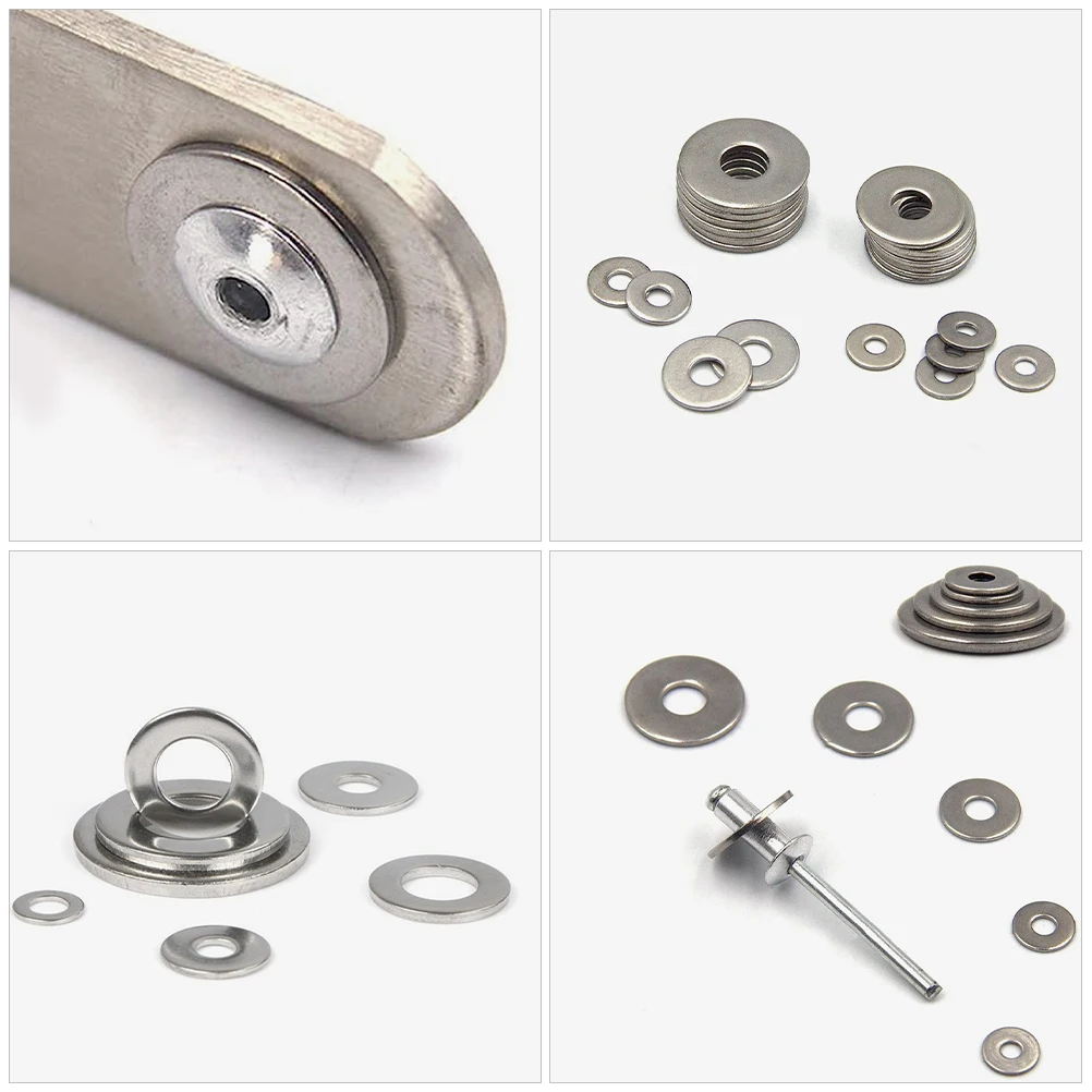 325Pcs Stainless Steel Flat Washers Assortment Kit Multipurpose Washers Set for Screws Bolts Repair Washer Assortment
325Pcs Stainless Steel Flat Washers Assortment Kit Multipurpose Washers Set for Screws Bolts Repair Washer Assortment