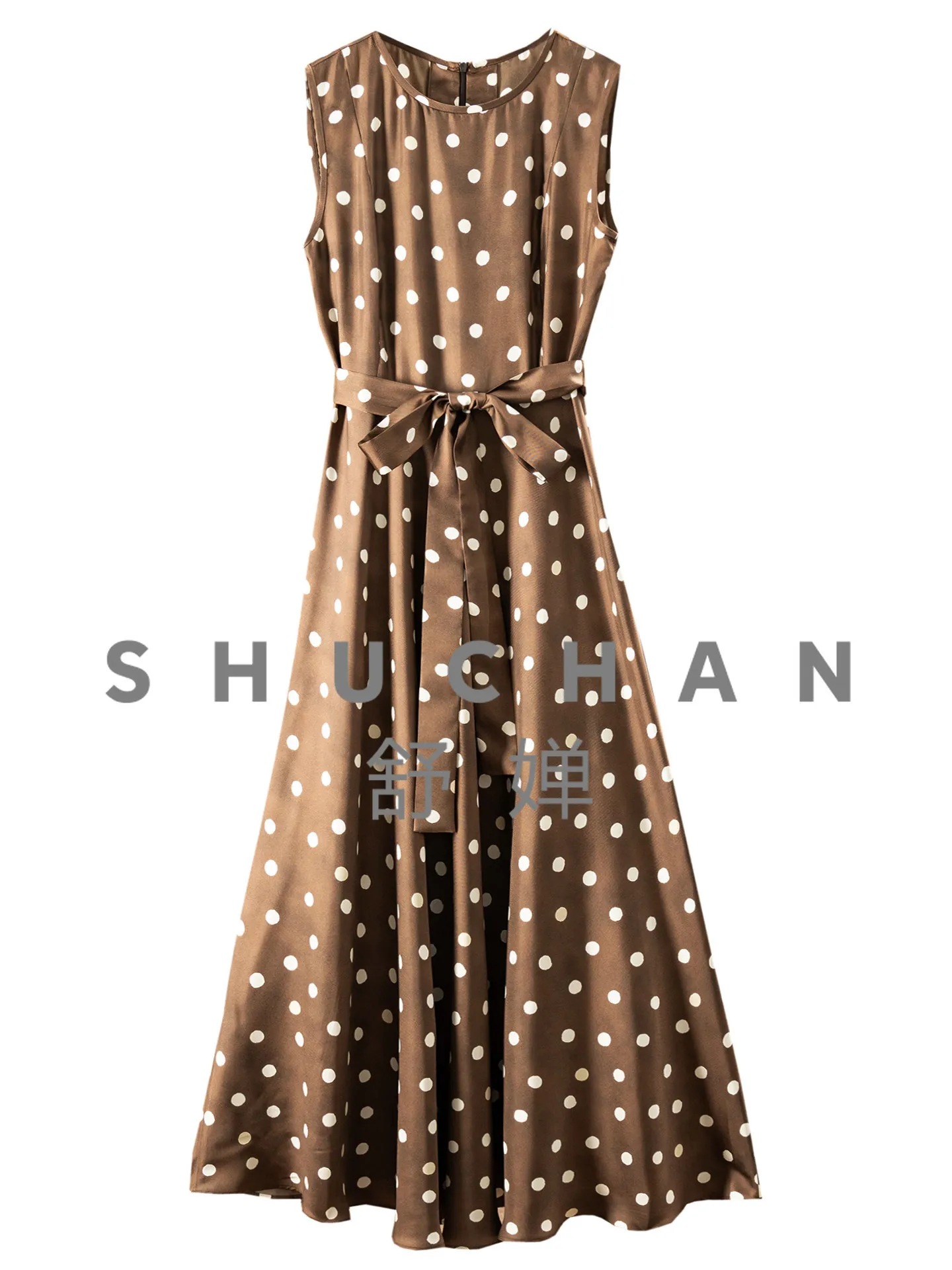 Retro Extravagant Feeling Natural Silk Twill Silk Oblique Cut Sleeveless Waist Dress Women 42L9 long dresses for women
Retro Extravagant Feeling Natural Silk Twill Silk Oblique Cut Sleeveless Waist Dress Women 42L9 long dresses for women