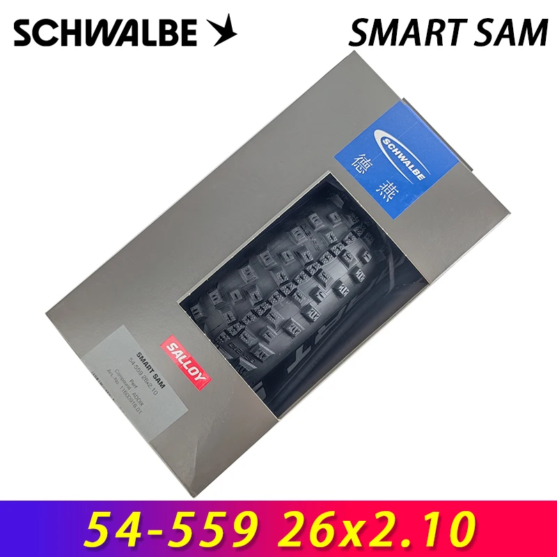 Оригинальная Складная шина SCHWALBE SMART SAM 54-559 26x2,10 для горных велосипедов, запчасти для внедорожных велосипедов
Оригинальная Складная шина SCHWALBE SMART SAM 54-559 26x2,10 для горных велосипедов, запчасти для внедорожных велосипедов