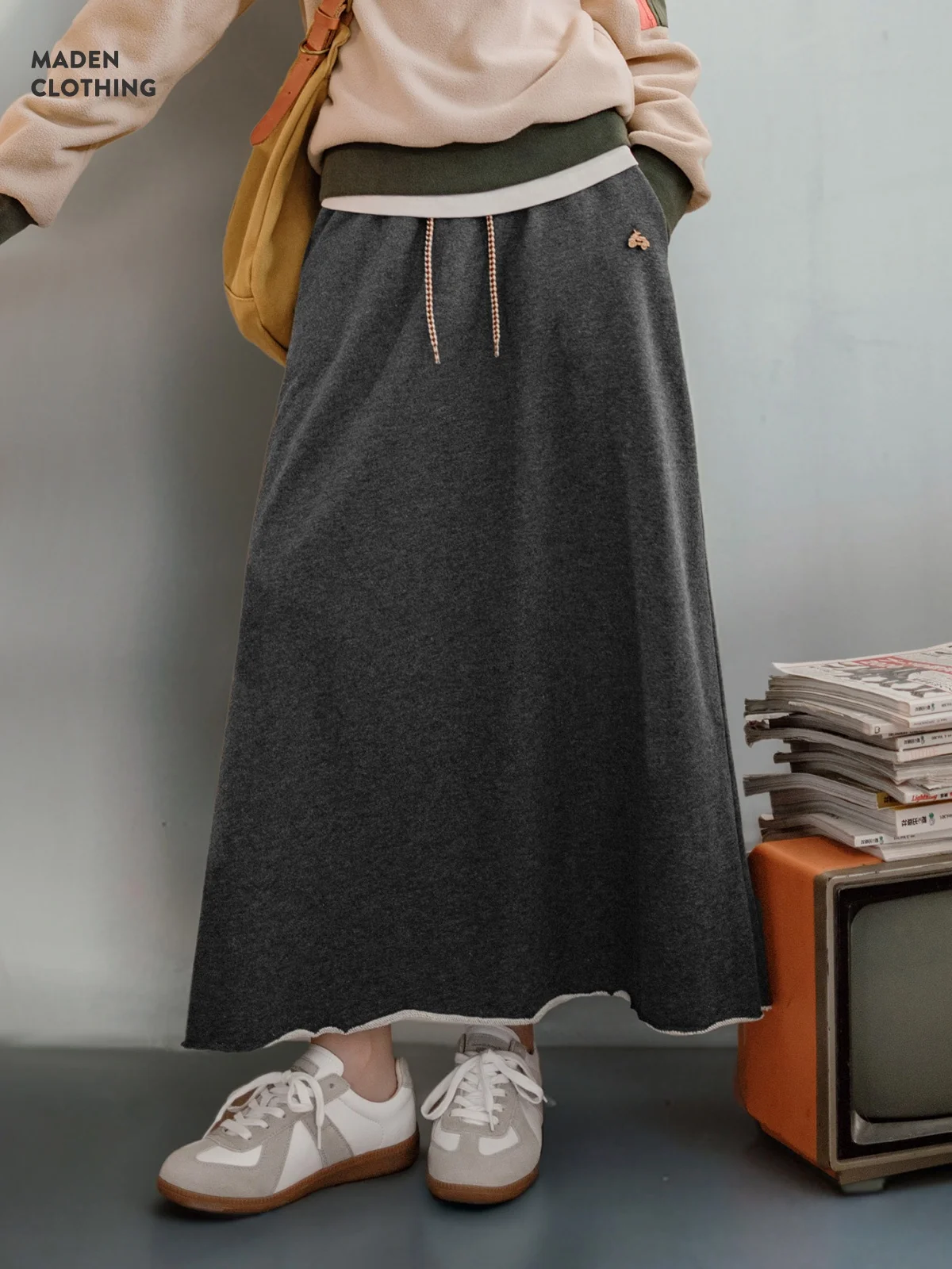 Maden American Sle Knitted f Skirt Dstring Casual Lazy Sweatirt Dr A-Line Loose Straight Slim Long Skirt Autumn ...
Maden American Sle Knitted f Skirt Dstring Casual Lazy Sweatirt Dr A-Line Loose Straight Slim Long Skirt Autumn ...