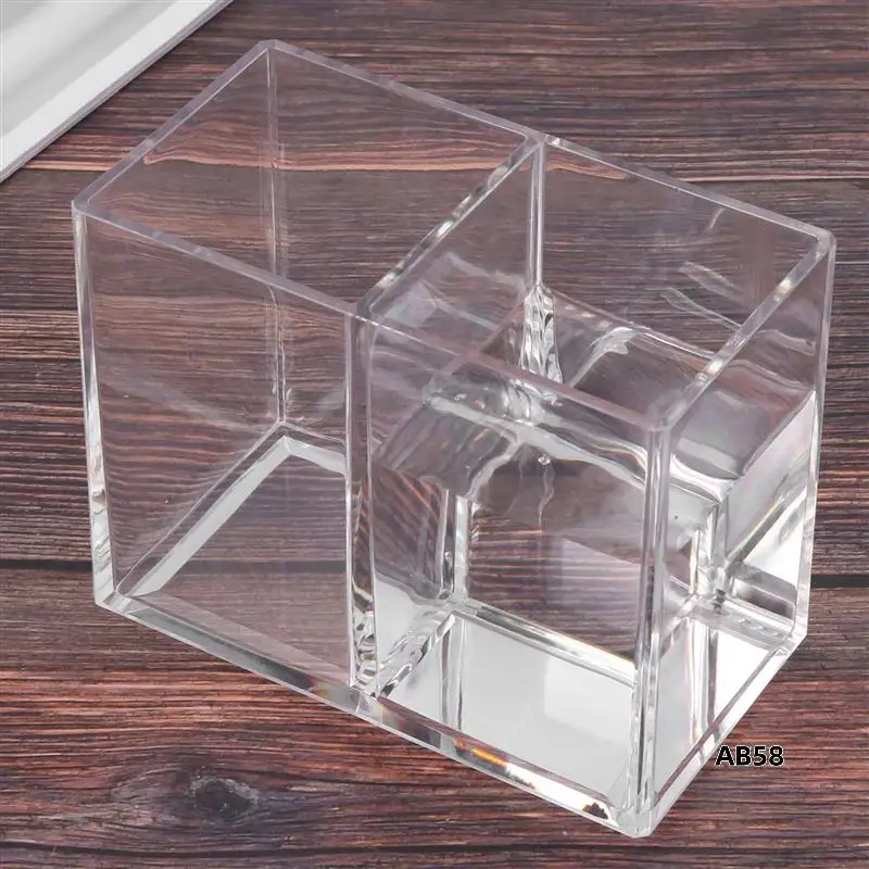 5X Clear Acrylic Makeup Brush Holder Pen Pencil Cup Holder Cosmetic Storage Case Desktop Stationery Organizer
5X Clear Acrylic Makeup Brush Holder Pen Pencil Cup Holder Cosmetic Storage Case Desktop Stationery Organizer