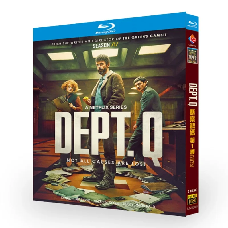 Отдел. Q Сезон 1 (2025) Blu-ray диск
Отдел. Q Сезон 1 (2025) Blu-ray диск