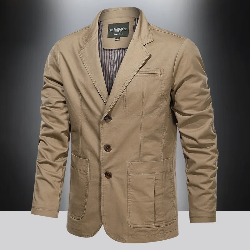 Sli Casual Men's Busin Suit Spring Autumn New Arrival Korean Version Large Size Small Western Clothes Faionable Jaet
Sli Casual Men's Busin Suit Spring Autumn New Arrival Korean Version Large Size Small Western Clothes Faionable Jaet