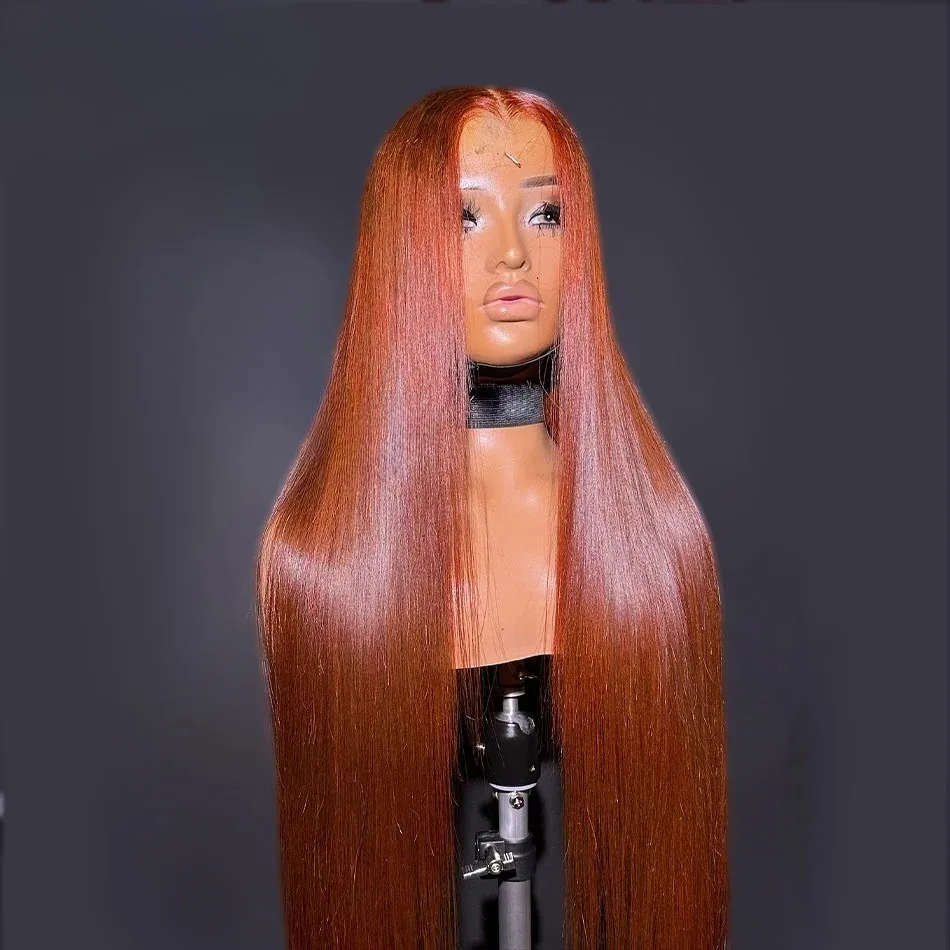 Soft Copper Straight Lace Front Wig 13x4 HD Transparent Glueless Pre Plucked Ginger Orange Synthetic High Quality Daily Cosplay
Soft Copper Straight Lace Front Wig 13x4 HD Transparent Glueless Pre Plucked Ginger Orange Synthetic High Quality Daily Cosplay