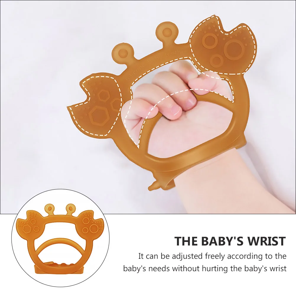 1Pcs Baby Silicone Teether Bracelet Soft Infant Toddler Chewing Aid Portable Soother Bracelet Teether Toy
1Pcs Baby Silicone Teether Bracelet Soft Infant Toddler Chewing Aid Portable Soother Bracelet Teether Toy