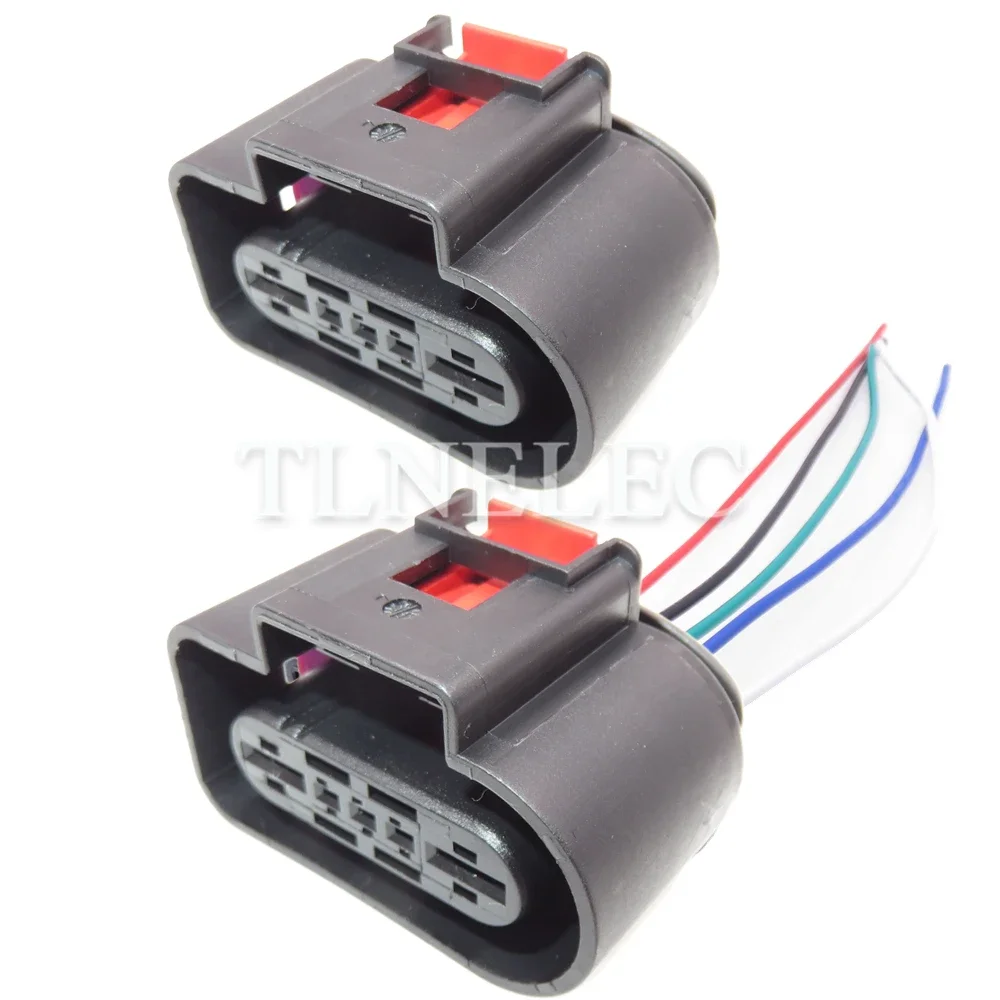 5 Pin Way Auto Gasoline Fuel Pump Sealed Socket with Wires Car Wire Harness Connectors For VW Audi 1K0919230 1K0919231
5 Pin Way Auto Gasoline Fuel Pump Sealed Socket with Wires Car Wire Harness Connectors For VW Audi 1K0919230 1K0919231