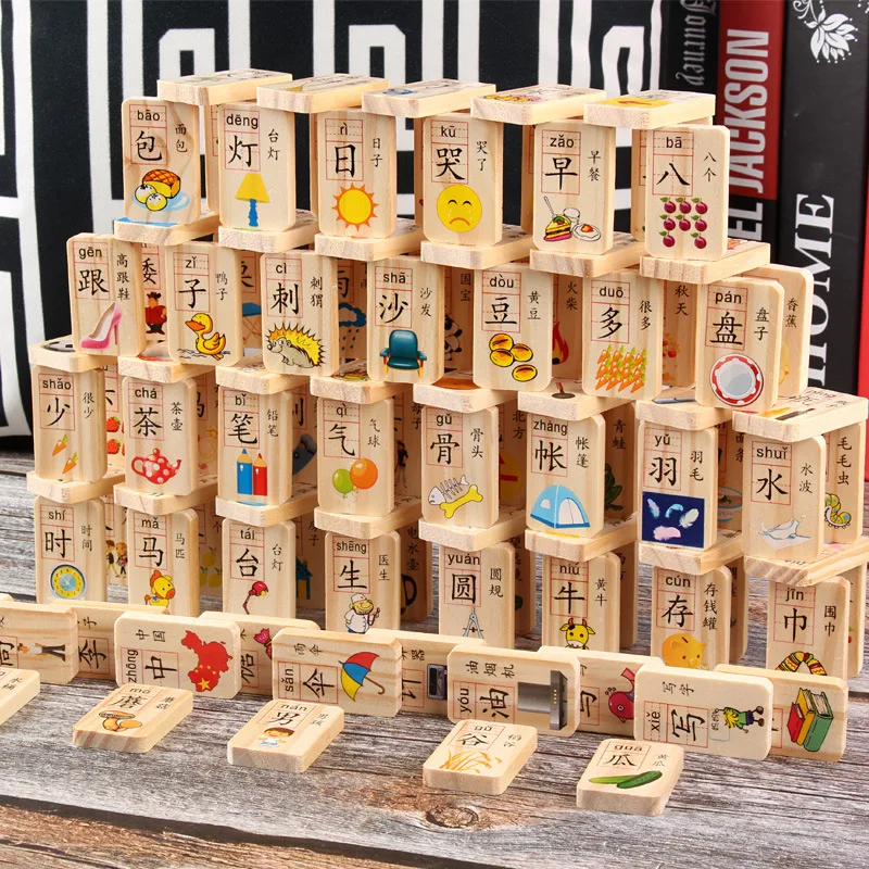 Early education puzzle building blocks digital mother Chinese characters fruit animal cognition domino wooden toys
Early education puzzle building blocks digital mother Chinese characters fruit animal cognition domino wooden toys