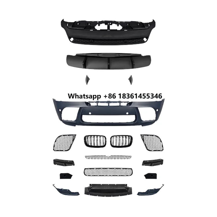 For X6 E71 2008-2013 to M Performance Front and Rear Bumpers Side Skirt Grille Auto Parts Non Cut 2026 New Arrival Body Kit
For X6 E71 2008-2013 to M Performance Front and Rear Bumpers Side Skirt Grille Auto Parts Non Cut 2026 New Arrival Body Kit