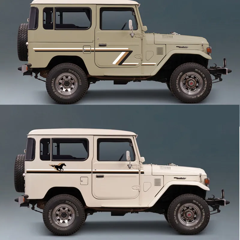 Car Stickers FOR TOYOTA LAND CRUISER J40SERIES Appearance modification customized Fashion sports Vinyl decals
Car Stickers FOR TOYOTA LAND CRUISER J40SERIES Appearance modification customized Fashion sports Vinyl decals