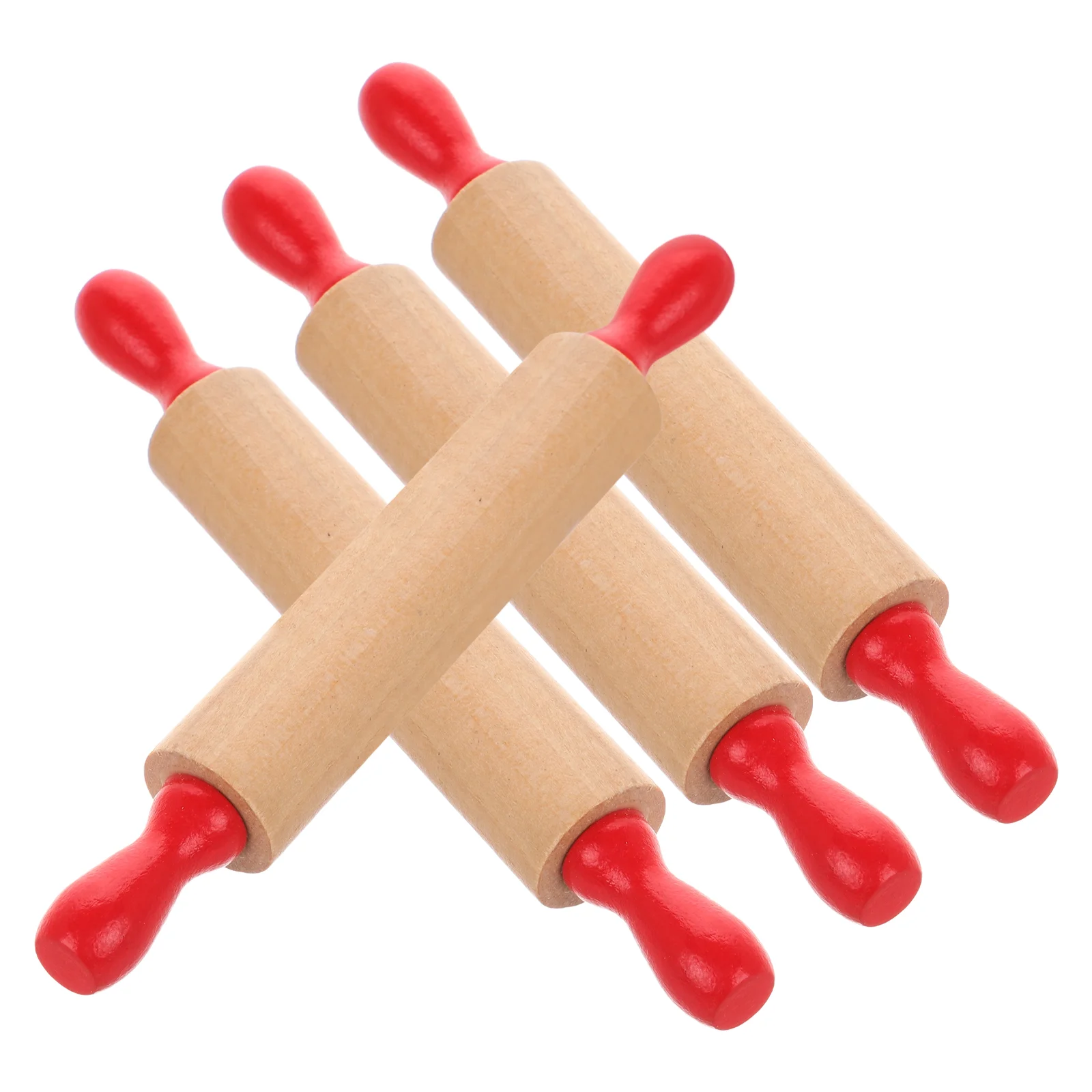 4 Pcs Children's Rolling Pin Baby Toys Kids Kitchen Tools for Dough Small Roller Fondant Wooden Pizza Travel Supplies
4 Pcs Children's Rolling Pin Baby Toys Kids Kitchen Tools for Dough Small Roller Fondant Wooden Pizza Travel Supplies