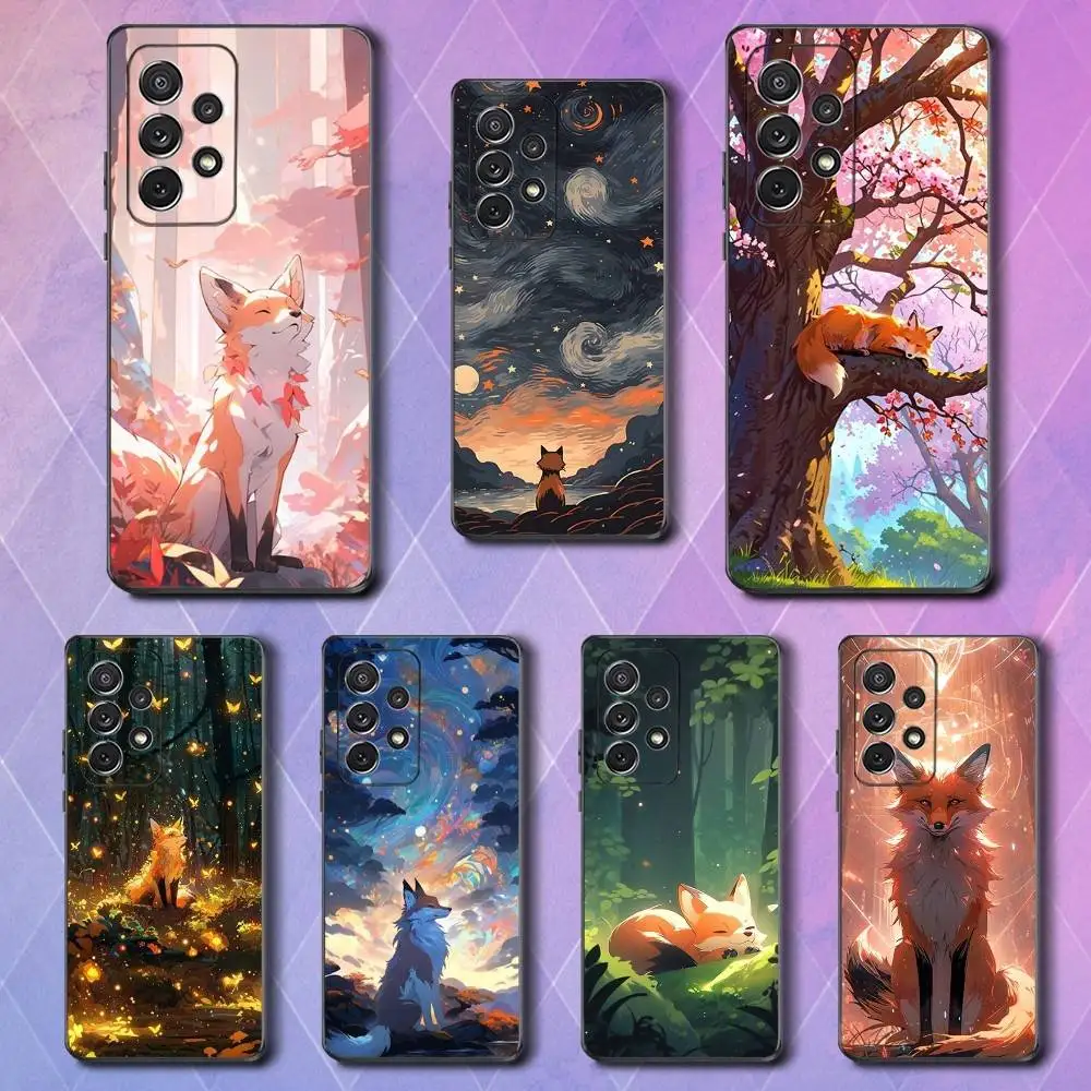 Cute Fox Cartoon Phone Case For Samsung S25,S24,S23,S22,S21,S20,S10,Ultra,Plus,Lite,FE,Soft Silicone Black Cover
Cute Fox Cartoon Phone Case For Samsung S25,S24,S23,S22,S21,S20,S10,Ultra,Plus,Lite,FE,Soft Silicone Black Cover