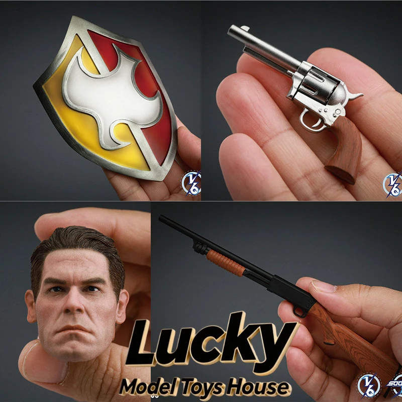 SOOSOOTOYS 1/6 SSH-004 John Cena Man Head Sculpt Mini Shield Static Rifle Pistol Model Toys Kit Scene Accessory For 12" Figure
SOOSOOTOYS 1/6 SSH-004 John Cena Man Head Sculpt Mini Shield Static Rifle Pistol Model Toys Kit Scene Accessory For 12" Figure