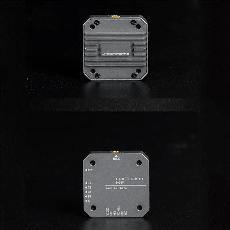 A04F-FPV 5.8G 1.5W VTX 40CH Video Transmitter CNC Shell 6-36V MMCX NTSC/PAL For FPV RC Drone
A04F-FPV 5.8G 1.5W VTX 40CH Video Transmitter CNC Shell 6-36V MMCX NTSC/PAL For FPV RC Drone
