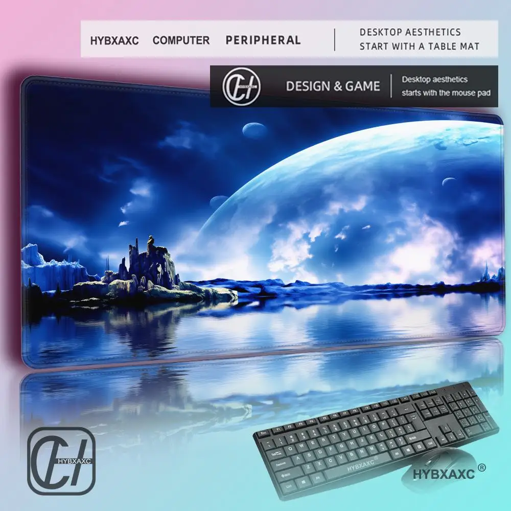 HYBXAXC Dark Fantasy Castle Gaming Mouse Pad Thick Non-slip Lock Edge Extended Desk Mat for Office & Game
HYBXAXC Dark Fantasy Castle Gaming Mouse Pad Thick Non-slip Lock Edge Extended Desk Mat for Office & Game