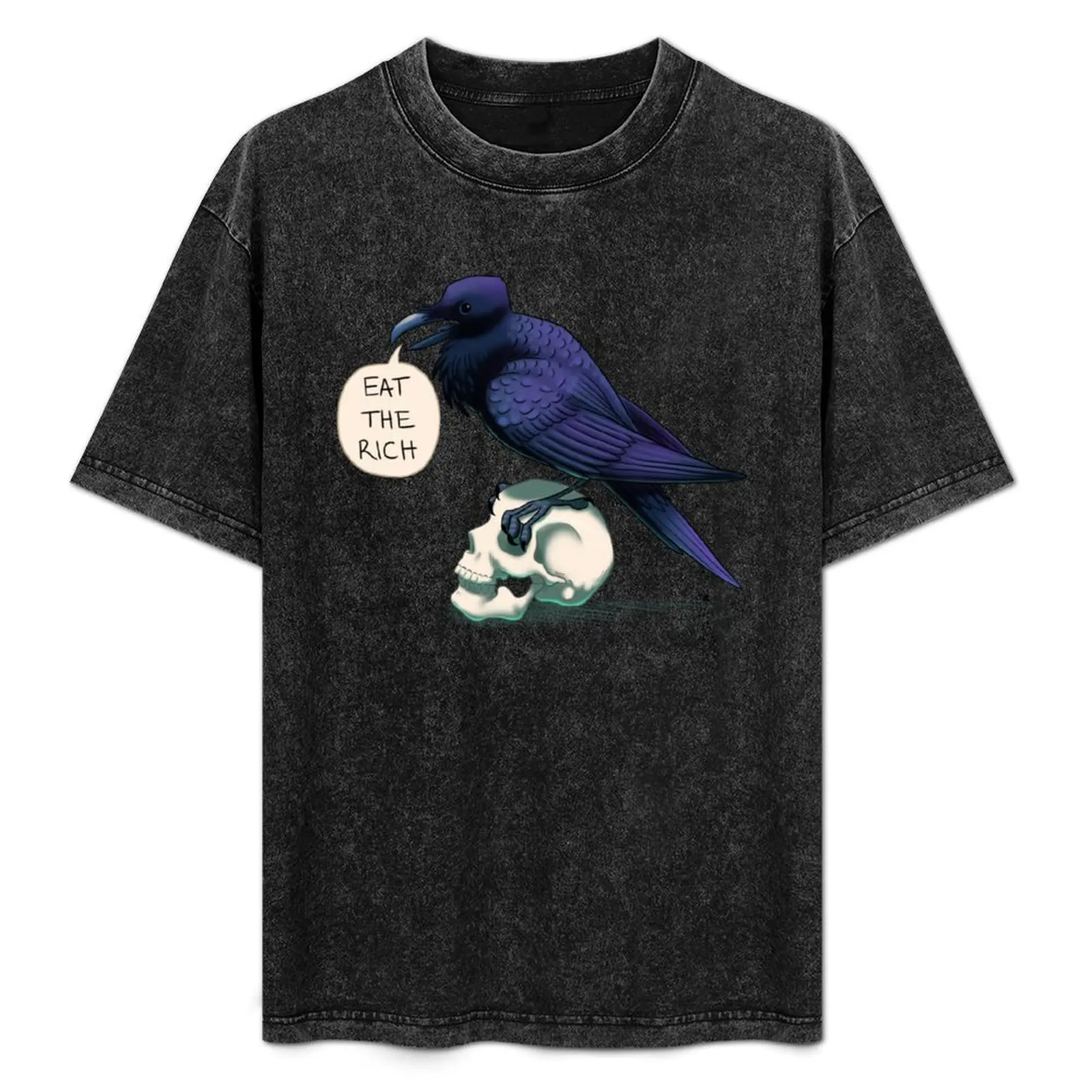 Raven says Eat the Rich T-Shirt Breathable Travel T-Shirt
Raven says Eat the Rich T-Shirt Breathable Travel T-Shirt