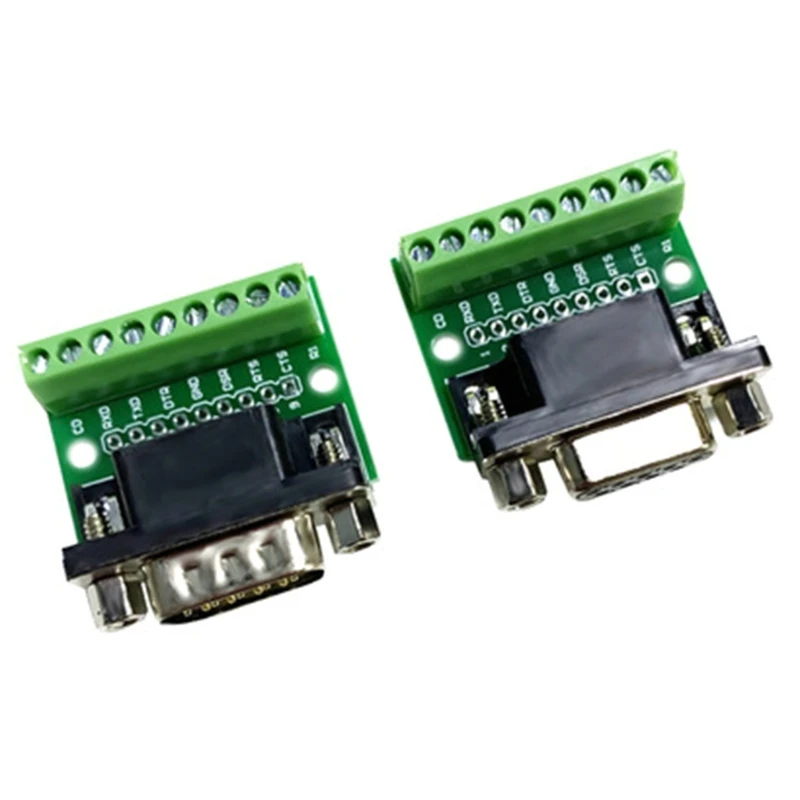 Durability DB9 Male/ Female Connector Industrial Connector Good Conversion Performance Screw Terminal Block Accessory
Durability DB9 Male/ Female Connector Industrial Connector Good Conversion Performance Screw Terminal Block Accessory