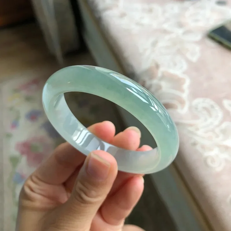 Zheru Jewelry Natural Myanmar Jade 54mm-62mm bracelet exquisite princess bracelet send girlfriend send mom
Zheru Jewelry Natural Myanmar Jade 54mm-62mm bracelet exquisite princess bracelet send girlfriend send mom