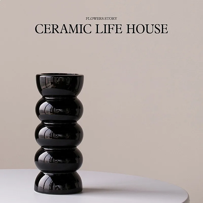 Mid Century Modern Bamboo Joint Ceramic Vase Retro Table Flower Arrangement Decor Light Luxury Unique Home Ornament Gift
Mid Century Modern Bamboo Joint Ceramic Vase Retro Table Flower Arrangement Decor Light Luxury Unique Home Ornament Gift