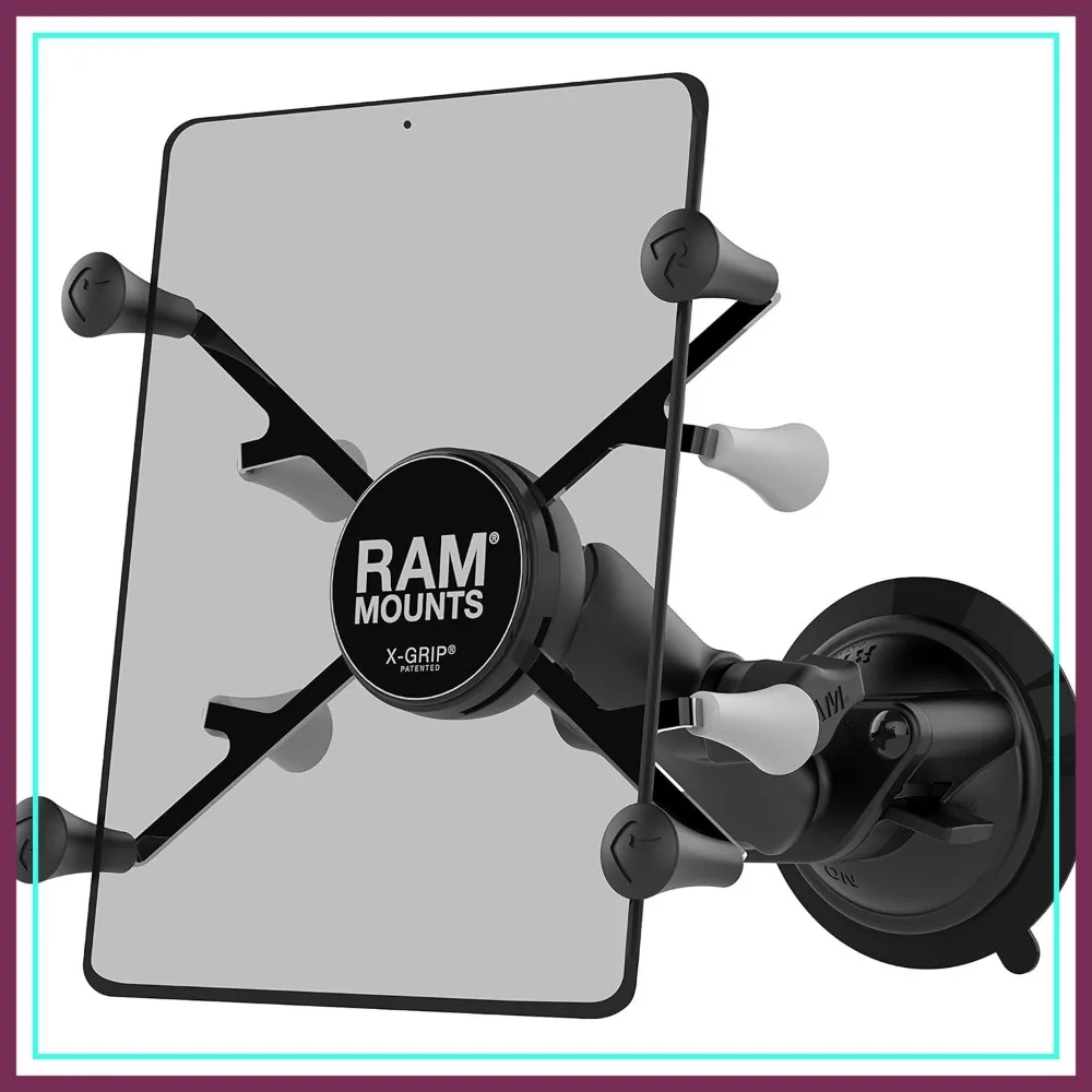 Universal Tablet Holder for 7-8 Inch Devices with Suction Cup Mount for Windshield and Glass
Universal Tablet Holder for 7-8 Inch Devices with Suction Cup Mount for Windshield and Glass
