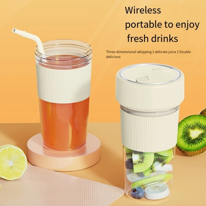 Mini Mixer Portable Blender Small Fruit Juicers with Straw Mixing Machine Portable Mixer for Kitchen Travel Home
Mini Mixer Portable Blender Small Fruit Juicers with Straw Mixing Machine Portable Mixer for Kitchen Travel Home