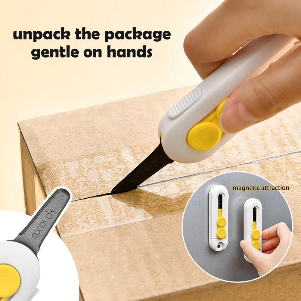 Magnetic suction unpacking express knife, art mini portable knife, unboxing tool, letter opening bag, cutting paper
Magnetic suction unpacking express knife, art mini portable knife, unboxing tool, letter opening bag, cutting paper