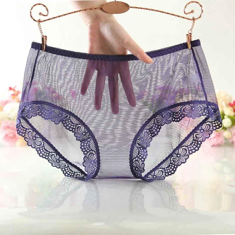 1pc Women's Briefs Shorts Sexy Lingerie Ultrathin Sheer Mesh Breathable Female Panties Bikini Underwear
1pc Women's Briefs Shorts Sexy Lingerie Ultrathin Sheer Mesh Breathable Female Panties Bikini Underwear