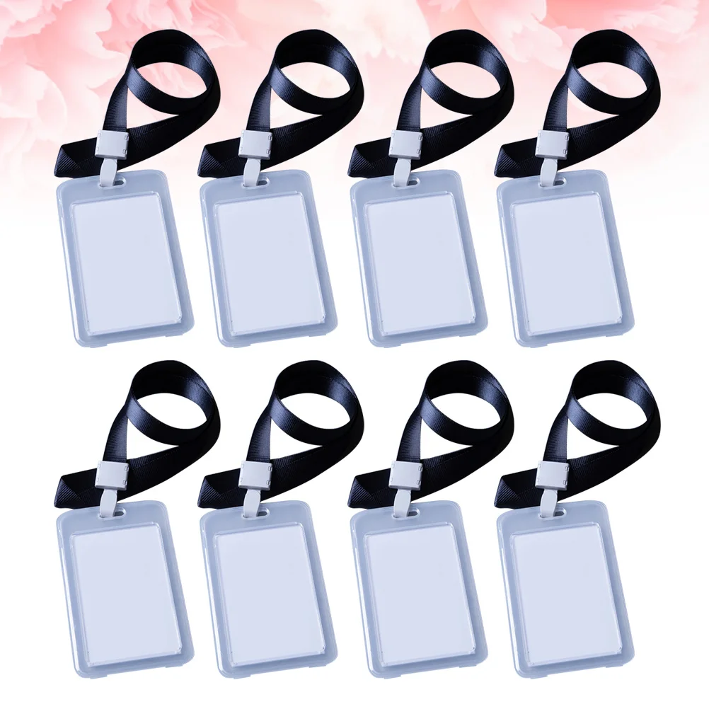16Pcs Practical Chest Card Holder Id Badge Protector Secure Dry Name Tag Cover with Hanging Rope for Travel Study Work
16Pcs Practical Chest Card Holder Id Badge Protector Secure Dry Name Tag Cover with Hanging Rope for Travel Study Work