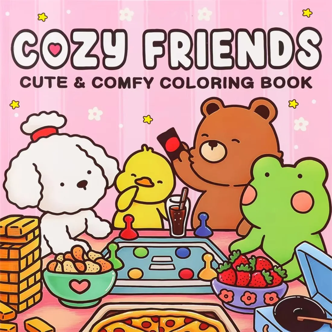 Cozy Friends Adult Coloring Book Cute Daily Activities Illustrations for Relaxation & Stress Relief, Premium Cozy Spaces Theme
Cozy Friends Adult Coloring Book Cute Daily Activities Illustrations for Relaxation & Stress Relief, Premium Cozy Spaces Theme