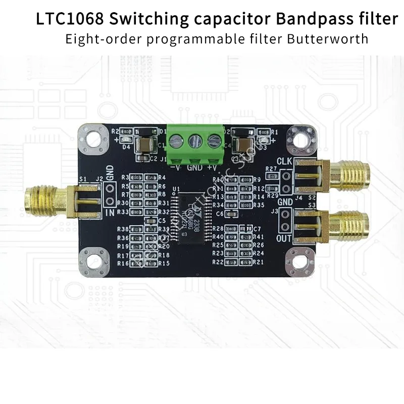 LTC1068 Импульсный конденсатор Полосовой фильтр Восьмизаказный программируемый фильтр Butterworth
LTC1068 Импульсный конденсатор Полосовой фильтр Восьмизаказный программируемый фильтр Butterworth