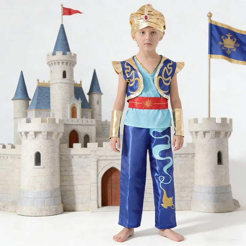 Arabian Genie Parent Child Costume Lamp Cosplay Matching Outfit Performance Dress
Arabian Genie Parent Child Costume Lamp Cosplay Matching Outfit Performance Dress
