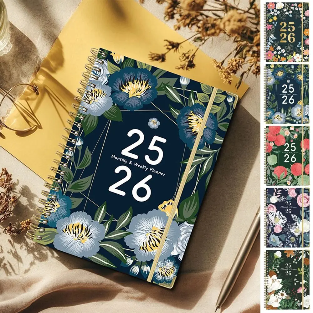 High Quality A5 2025-2026 Planner Weekly and Monthly Agenda Academic Planner Monthly Tabs JUL.2025 - JUN.2026 Coil Notebook
High Quality A5 2025-2026 Planner Weekly and Monthly Agenda Academic Planner Monthly Tabs JUL.2025 - JUN.2026 Coil Notebook