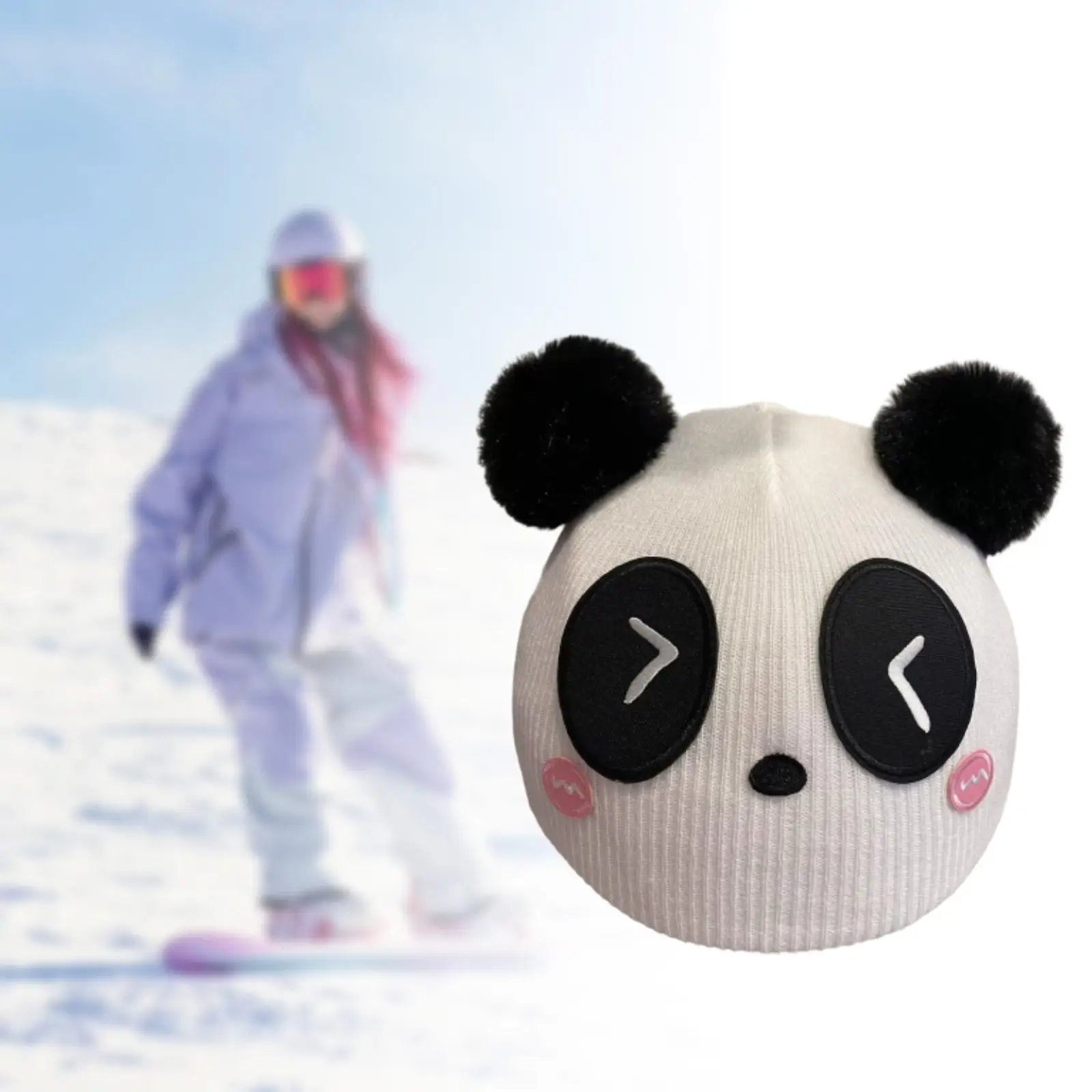 Panda Ski Helmet Cover Cute Multifunction Easy Installation Gift Comfortable Helmet Decor for Skiing Snowboard Winter Outdoor
Panda Ski Helmet Cover Cute Multifunction Easy Installation Gift Comfortable Helmet Decor for Skiing Snowboard Winter Outdoor